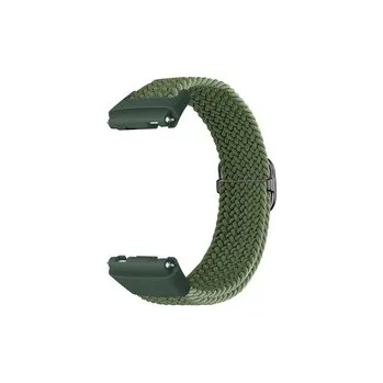 Chytré hodinky Pletený náramek pro Xiaomi Redmi Watch 3 Lite / Watch 3 Active,Khaki