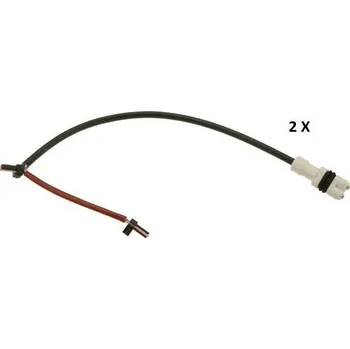 Brzdová destička Výstražný kontakt, opotřebení obložení TRW GIC307