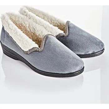 Dámské pantofle Bačkory Carla šedá 36