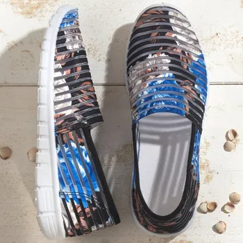 Dámské pantofle Obuv Zebra potisk květiny 36