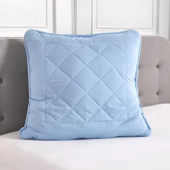 Polštář Prošívaný polštář světle modrá