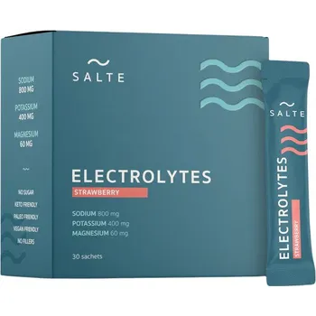 SALTE Electrolytes, Elektrolyty, jahoda, 30 sáčků