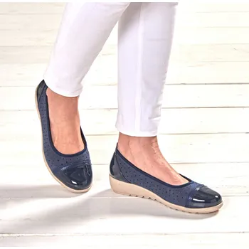 Dámské baleríny Baleríny Hedwig námořnická modrá 40