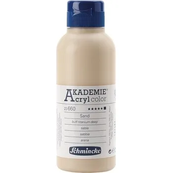Výtvarná barva Schmincke Akademie Akrylová barva 660 Buff Titanium Deep 250 ml 1 ks