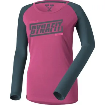 Dámské tričko Dámské tričko Dynafit 24/7 LONG SLEEVE SHIRT - tmavě růžová M