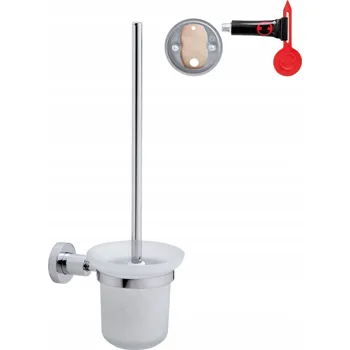 WC štětka WC štětka Tesa Loxx nástěnná kovová bílo-chromová