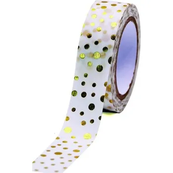 dekorační páska GG FT 933218 Golden peas 10m x 15mm