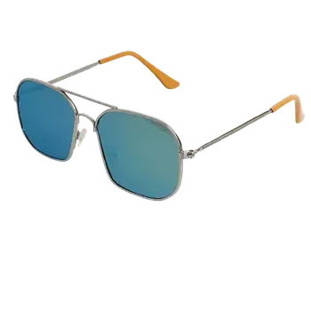 Dětské sluneční brýle zrcadlovky, UV 400 - oranžová noha