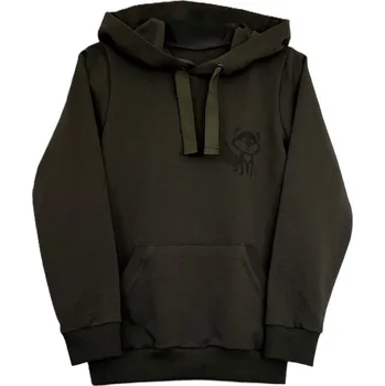 Dívčí mikina ZÁHOŘÍ Rudel ZÁHOŘÍ Dětská mikina s kapsou a kapucí - zelená liška Velikost: 110