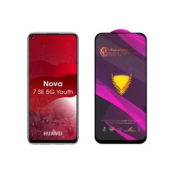 3D Ochranné tvrzené sklo na Huawei Nova 7 SE 5G Youth