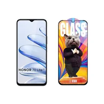 3D Ochranné tvrzené sklo na Honor 70 Lite - Mr. Cat ESD