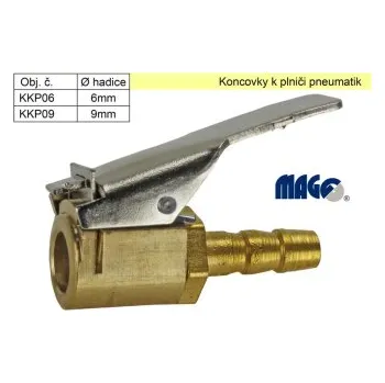 Dílna Magg Koncovka k plniči pneumatik pro hadici 9 mm