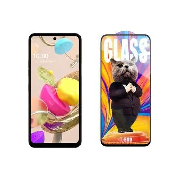 3D Ochranné tvrzené sklo na LG Q52 - Mr. Cat ESD