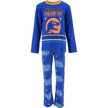 Chlapecké pyžamo Modré chlapecké dlouhé pyžamo s potiskem Jurassic World Velikost: 98