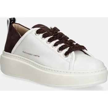 Dámské tenisky Kožené tenisky Alexander Smith Wembley High ASBCWHW0523WDX bílá 00X, EUR 39