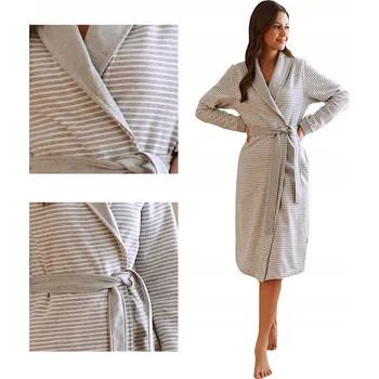 Dámský župan Doctornap župan SWW 5245 šedý L