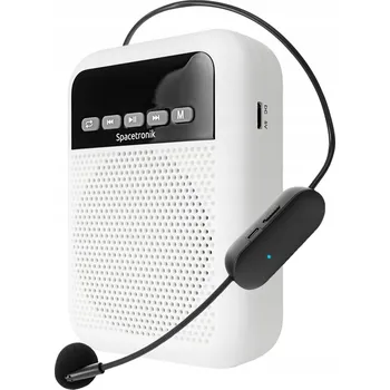 Mikrofon Bezdrátový zesilovač hlasu pro učitele Spacetronik SP-VA22 s mikrofonem