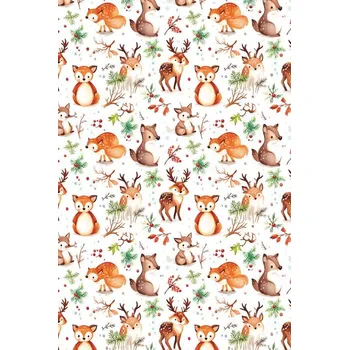 Balící papír BP1 700 - Balící papír 70x100 dárkový vánoční