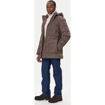 Geox Zimní bunda Leitan M5628B T3266 F1432 Béžová Regular Fit 46