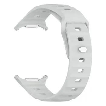 Chytré hodinky Jednobarevný řemínek pro Samsung Galaxy Watch Ultra,Šedá