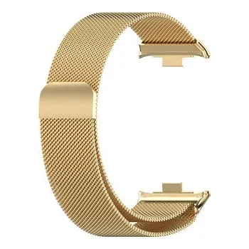 Příslušenství k chytrým hodinkám Milánský tah magnetický řemínek pro Mi Band 8 PRO,Zlatý