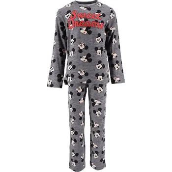 Chlapecké pyžamo Šedé dluhé pyžamo Disney Mickey Mouse Velikost: 104