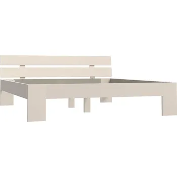 Postel Dvojlůžková postel PIROA 180x200 cm béžová