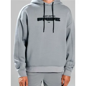 Pánské oblečení Sinsay - Mikina s nápisem - šedá - 946EU-09X - 946EU-09X-S