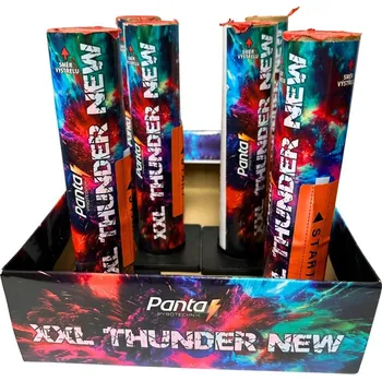 Zábavní pyrotechnika Kulové pumy XXL THUNDER NEW 6ks 30mm