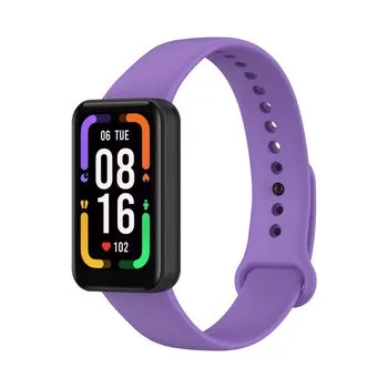 Chytré hodinky Jednobarevný náhradní řemínek Xiaomi Redmi Smart Band Pro,Fialová