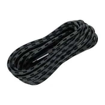 Datový kabel Pletený kabel USB na MICRO-USB 3m,Šedo-černý