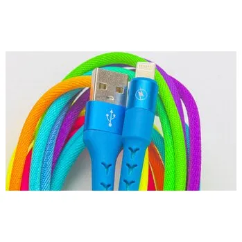 Lightning kabel 3M barevný