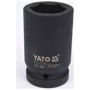 Nástavec na vrták YATO Nástavec 1" rázový šestihranný hluboký 36 mm CrMo