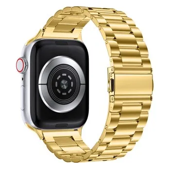 Chytré hodinky Celokovový řemínek pro Apple Watch 38/40/41/42(S10)mm,Zlatá