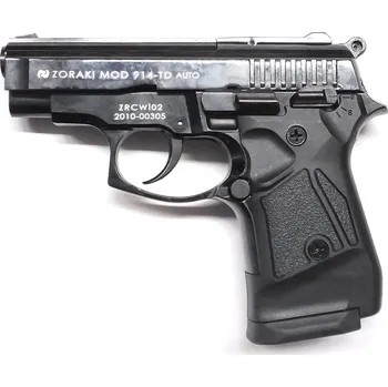 Airsoftová zbraň ZORAKI ZORAKI 914 Auto 9mm Černá