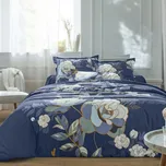 Povlečení Louise zn. Colombine modrá jednolůžko 140x200 + 70x90 cm 140 x 200 cm 70 x 90 cm