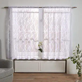 Závěs Závěs Vlna bílá 140x230 cm