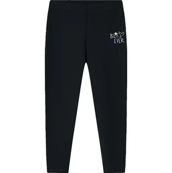 Dívčí kalhoty Dívčí zateplené legíny - Wolf & Wolfie T2522, černá Barva: Černá, Velikost: 164-170