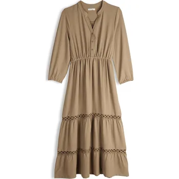 Dámské oblečení GATE Dlouhé šaty s výšivkou 40 625-0274/271