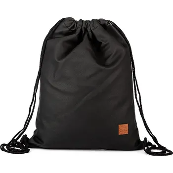 Městský batoh Sportovní stahovací pytlík černá 35x40 cm