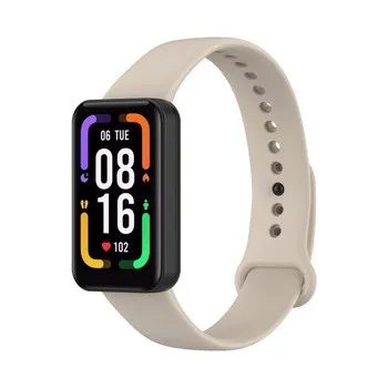 Chytré hodinky Jednobarevný náhradní řemínek Xiaomi Redmi Smart Band Pro,Slonová kost