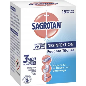 Hygienický ubrousek Sagrotan, Hygienické ubrousky na ruce, 12 kusů
