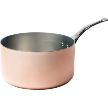 Hrnec De Buyer|-|Výška#-#11-13cm|-|Průměr#-#24cm|-|Objem#-#6-10l De Buyer, Měděný rendlík Prima Matera 24 cm, D-6206-24