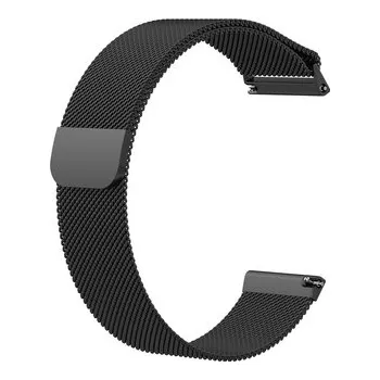 Chytré hodinky Milánský tah magnetický 24mm,Černý