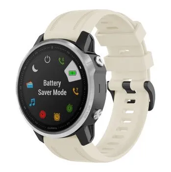 QuickFit silikonový řemínek s přezkou 20mm,Slonová Kost