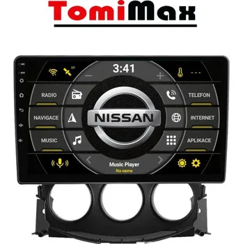 Autorádio TomiMax Nissan 370z Android 14 autorádio s WIFI, GPS, USB, BT HW výbava: 4 Core 1GB+16GB LOW, Velikost obrazovky: Dotyková obrazovka: 9"