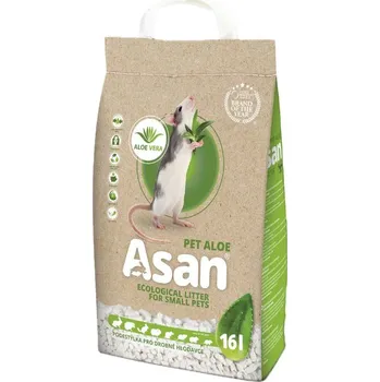 Podestýlka pro hlodavce Podestýlka Asan Pet Aloe, 16 l