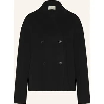 Dámský blejzr Loulou De Saison Dámský Caban Kabát Meyer Z Kašmíru, černá, 36