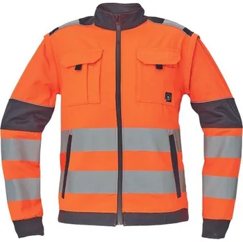pracovní bunda CERVA GROUP a.s. | MAX VIVO HV bunda - oranžová / 64 / 3XL / oranžová