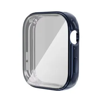 Chytré hodinky Ochranný silikonový kryt pro Huawei Fit 3,Tmavě Modrá